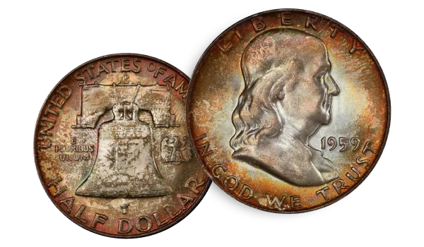 Franklin Coins 1959