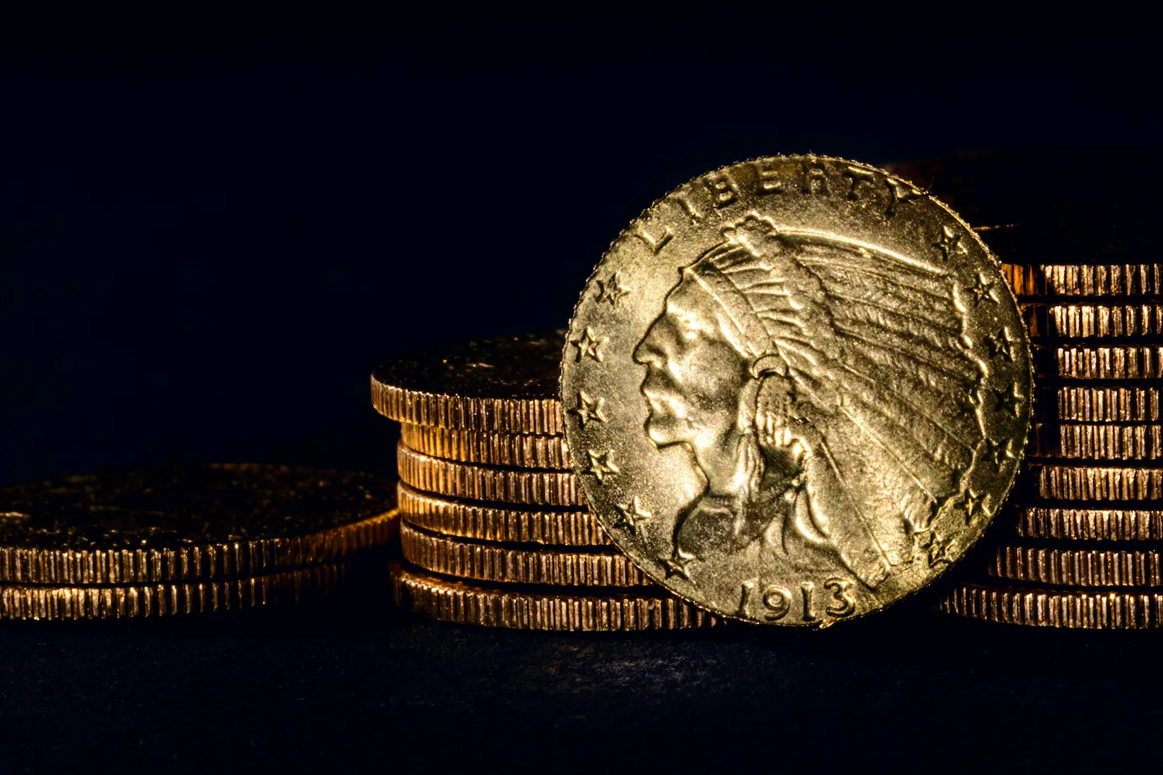 Buffalo Gold Coin Ilustration