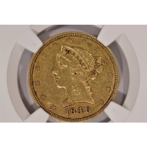 1846 5 Liberty NGC AU53 (3)