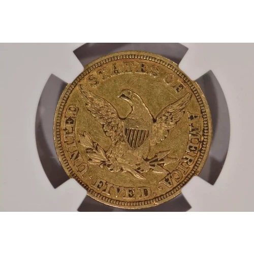 1846 5 Liberty NGC AU53 (4)