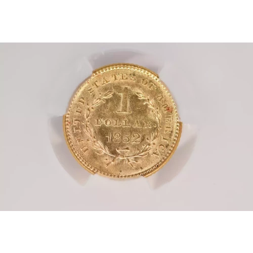 1852 G$1 T1 CACG MS63 (5)