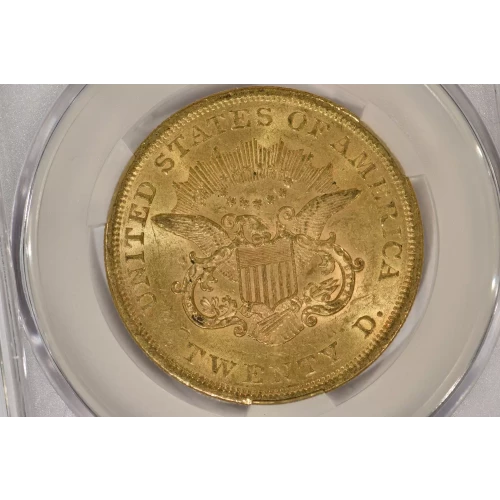 1861 20 Lib NGC MS60 CAC CAC (2)