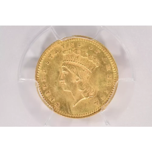 1862 G$T3 PCGS MS64CAC CAC (2)