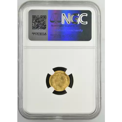 1862 Type 3 Gold Dollar NGC MS66 (3)