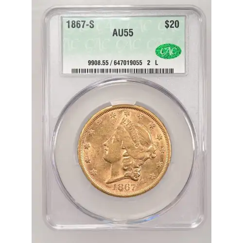 1867 20 Lib CACG AU55 (2)