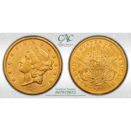 1867 20 Lib CACG AU55 (4)