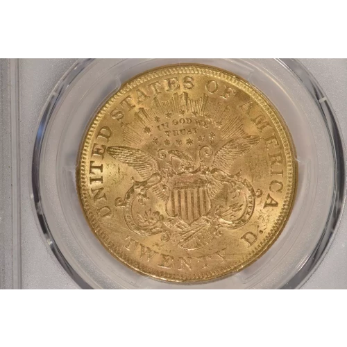 1873 Open 3 20 Lib PCGS MS61 (2)