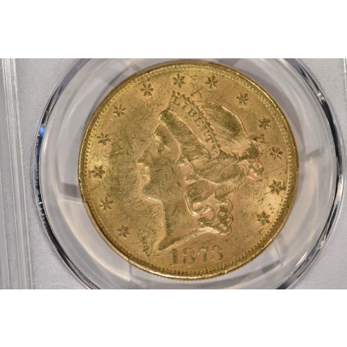 1873 Open 3 $20 PCGS MS61