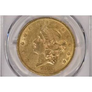 1876-S 20 Lib PCGS MS61