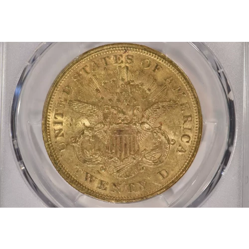 1876-S 20 Lib PCGS MS61 (2)