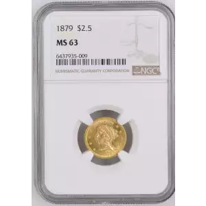 1879 $2.5 Lib NGC MS63 (2)