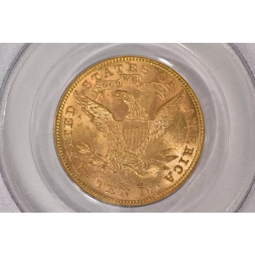 1881 $10 Lib PCGS MS62 CAC CAC (2)