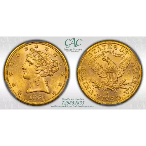 1881S 5 Lib CACG MS62 (4)