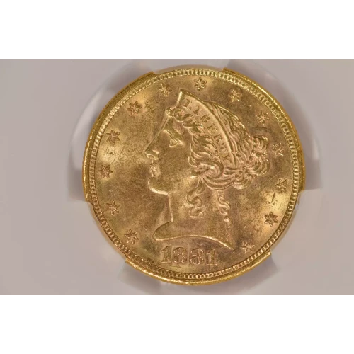 1881S 5 Lib CACG MS62 (4)