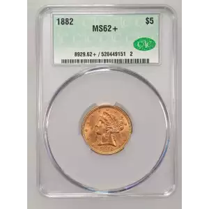 1882 5 Lib CACG MS62+ (2)