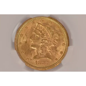 1882 5 Lib CACG MS62+ (4)