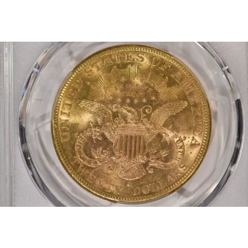 1884-S $20 Lib PCGS MS62+ (3)