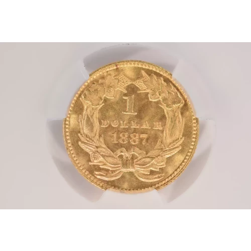 1887 G$1T3 CACG MS66 (5)