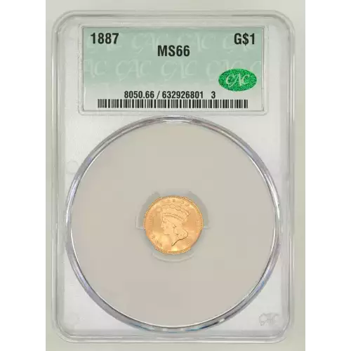 1887 G$1T3 CACG MS66 (2)
