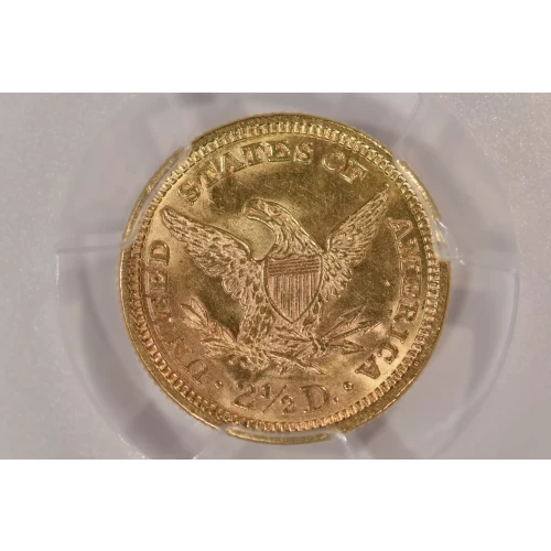 1888 $2.5 Liberty PCGS MS62 (2)