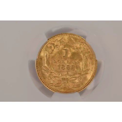 1888 G$1 T3 CACG MS63 (5)