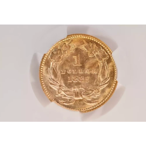 1889 Gold Dollar T3 CACG MS66 (5)