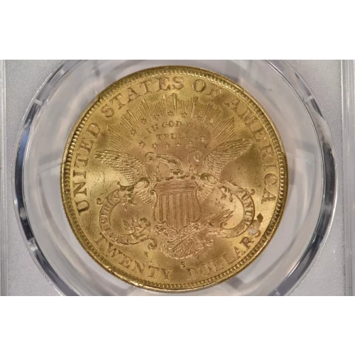 1892S 20 Lib PCGS MS63+ CAC CAC (3)