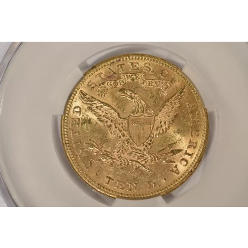 1893 10 Lib CAC MS63 (5)