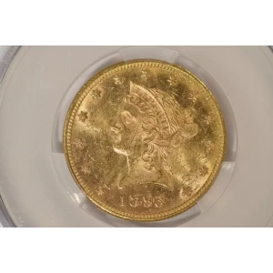 1893 10 Liberty CACG MS61 (4)