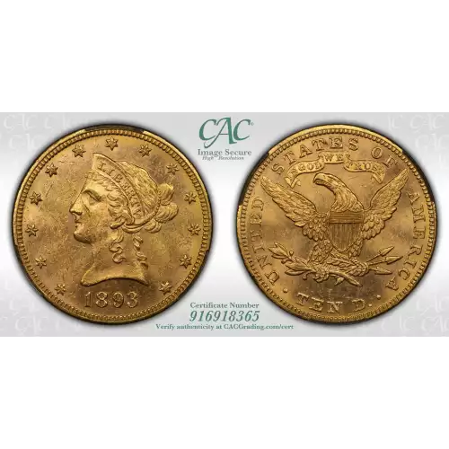 1893 10 Liberty CACG MS61 (4)