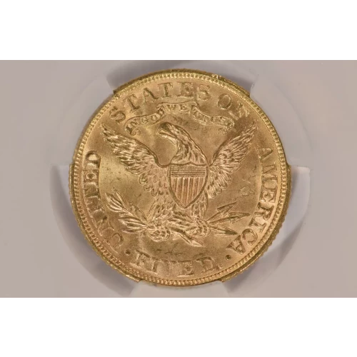 1893 5 Lib CACG MS64 (5)