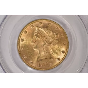 1894 $10 Lib PCGS MS63 CAC CAC (2)