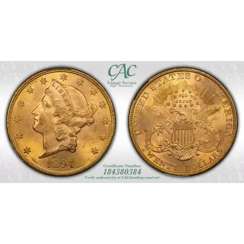 1894 20 Lib CACG MS63 (4)