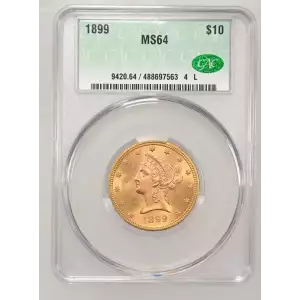 1899 10 Lib CAC MS64 (2)