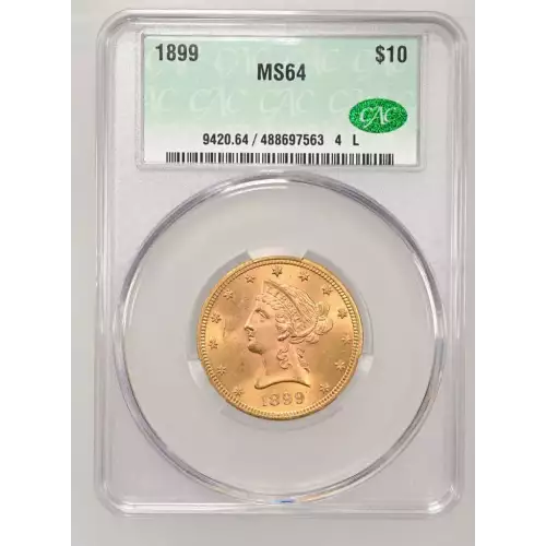 1899 10 Lib CAC MS64 (2)