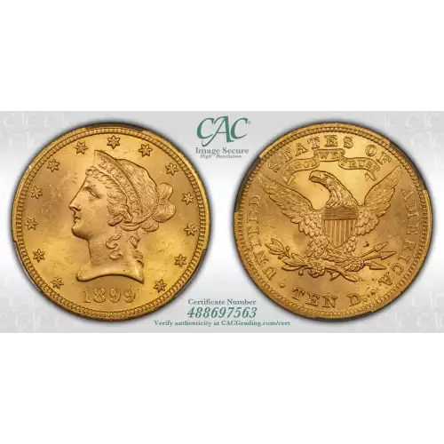 1899 10 Lib CAC MS64 (4)