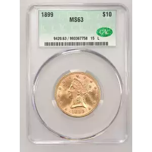 1899 10 Lib CACG MS63 (2)