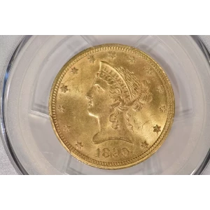 1899 $10 Lib PCGS MS64+CAC CAC
