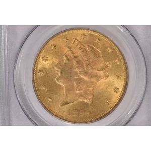 1899 $20 Lib PCGS MS63+ CAC CAC