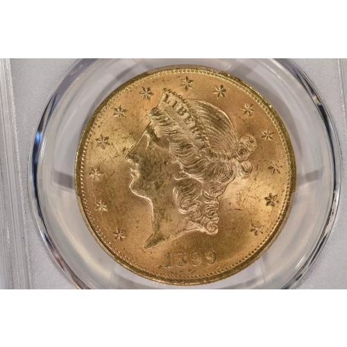 1899 20 Lib PCGS MS64 (2)