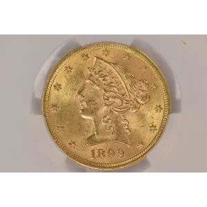 1899 5 Lib CACG MS64 (4)