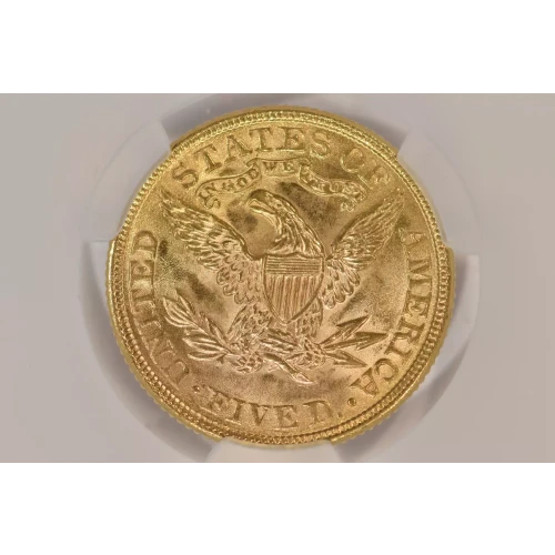 1899 5 Lib CACG MS64 (5)