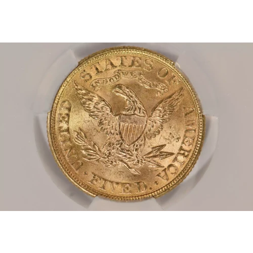 1899 5 Lib CACG MS64 (5)