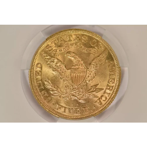 1899 5 Lib NGC MS65 CAC CAC (2)