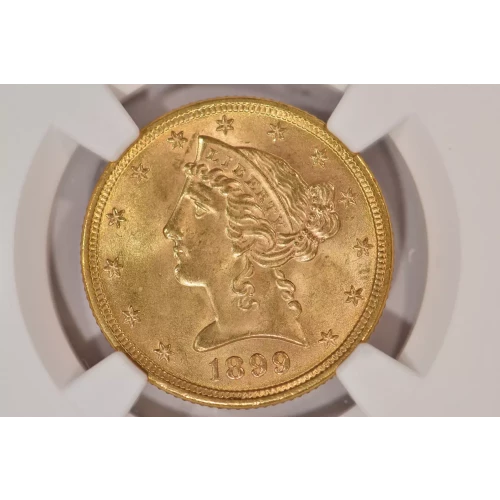 1899 5 Lib NGC MS65 PLUS CAC CAC (3)