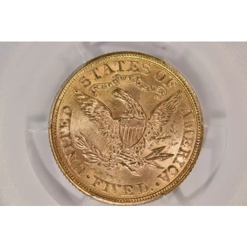 1899 5 Lib PCGS MS64 CAC CAC (3)