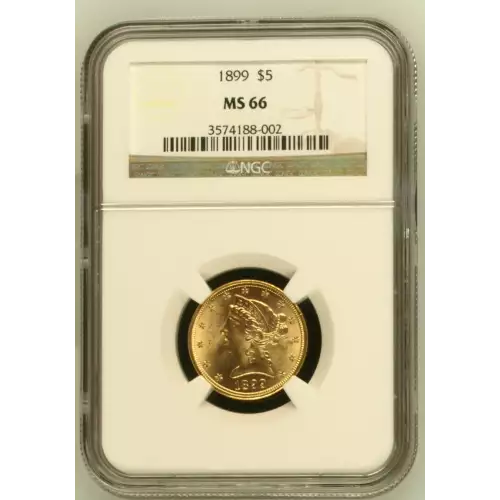 1899 5 Liberty NGC MS66 (2)