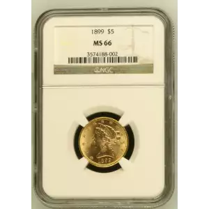 1899 5 Liberty NGC MS66 (2)