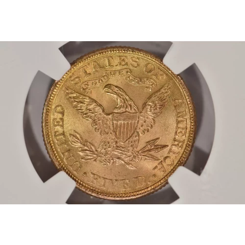1899 $5 Liberty NGC MS66 (2)