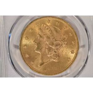 1900 20 Lib PCGS MS64 CAC CAC (2)